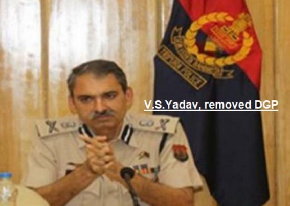 New CM removes ‘tainted’ DGP V.S.Yadav from Post, Appoints Amitabha Ranjan as Tripura DGP New CM removes ‘tainted’ DGP V.S.Yadav from Post, Appoints Amitabha Ranjan as Tripura DGP